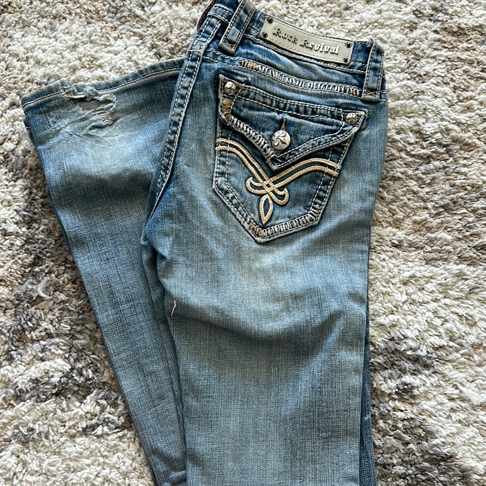 Vintage Rock Revival Jeans
